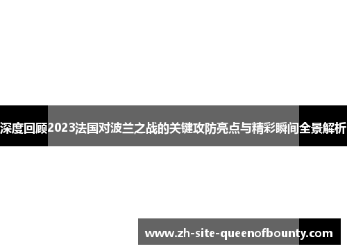 深度回顾2023法国对波兰之战的关键攻防亮点与精彩瞬间全景解析