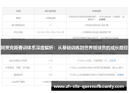 阿贾克斯青训体系深度解析：从基础训练到世界级球员的成长路径